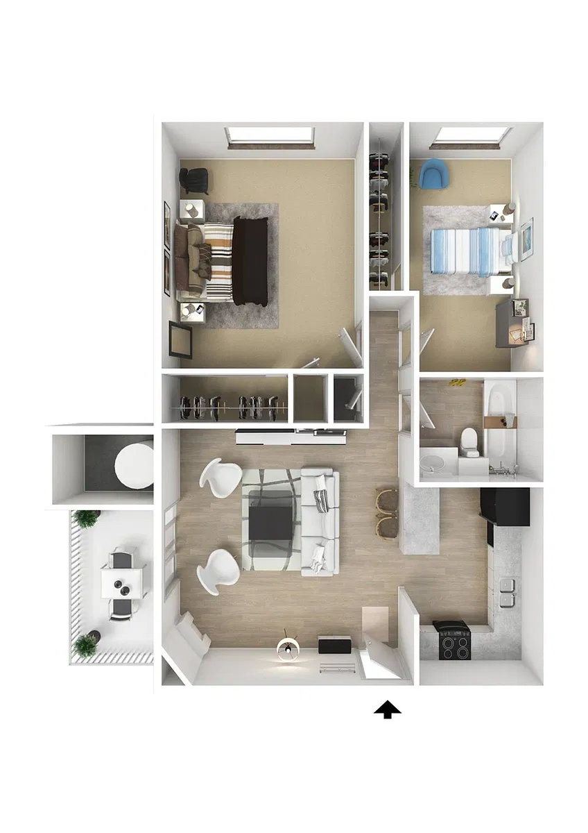 Floor plan Duo