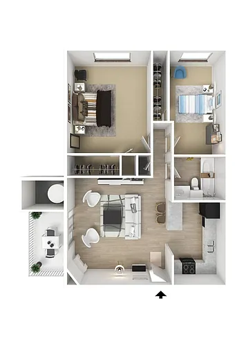 Floor plan Duo