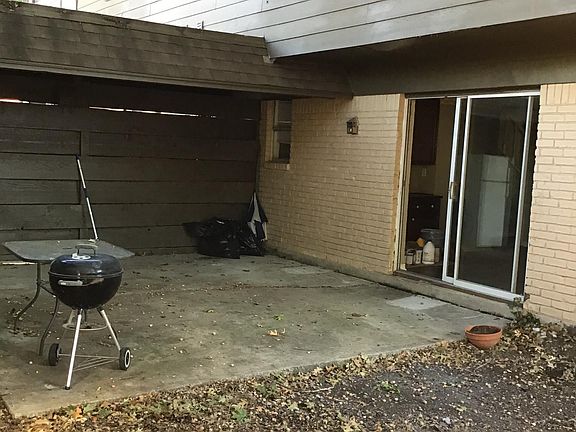 Rear patio