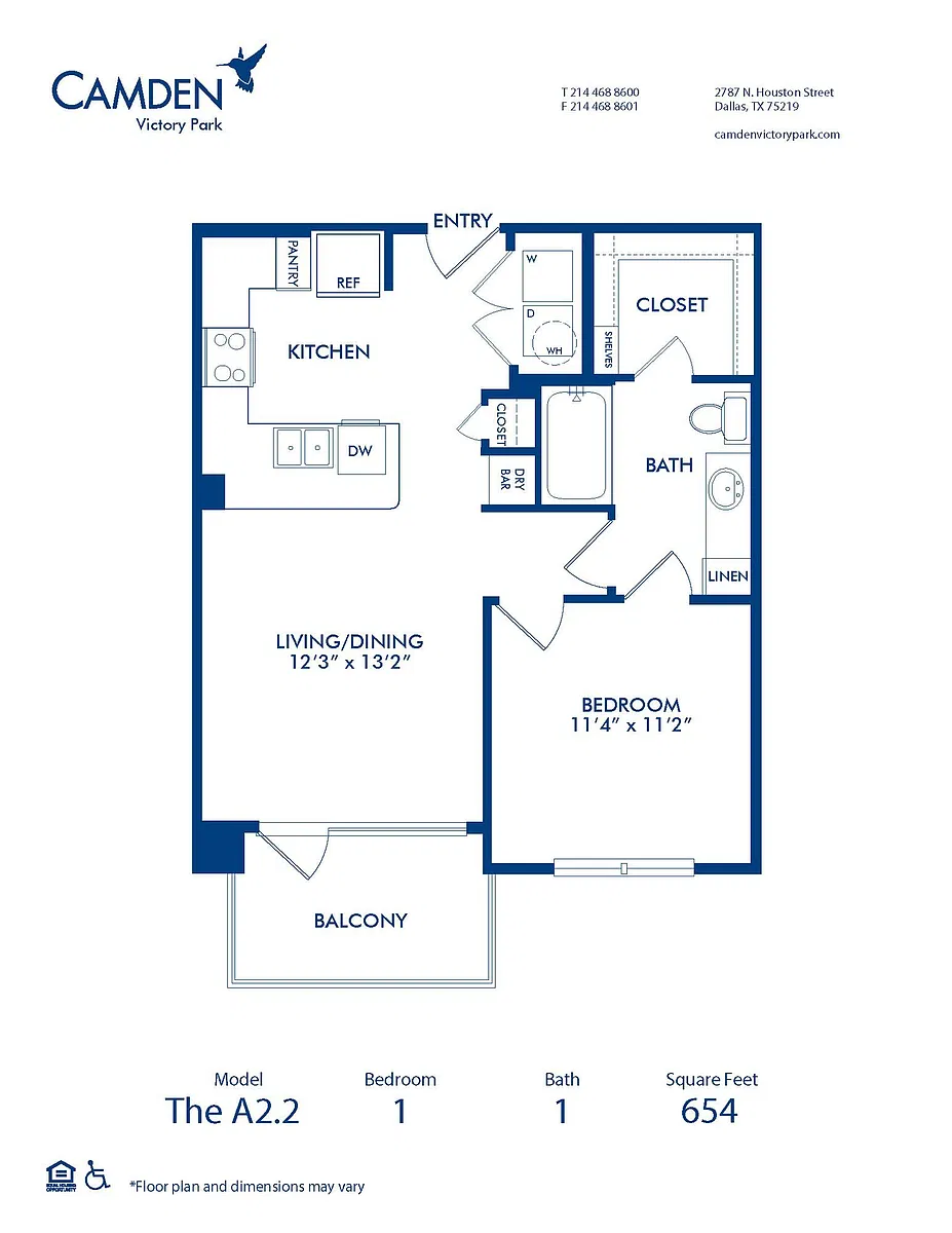 Floor plan A22