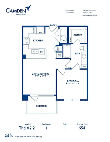 Floor plan A22