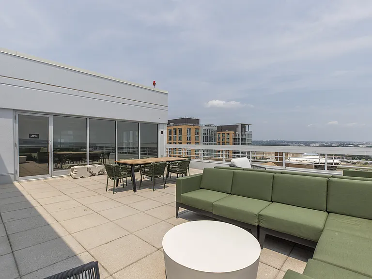 Updated rooftop deck