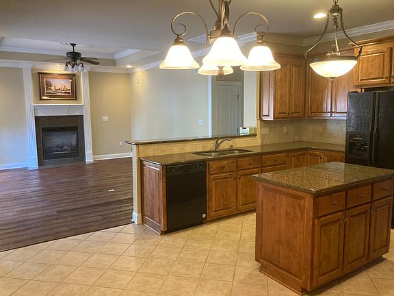 Kitchen and living area