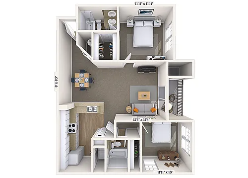 Floor plan The Destiny