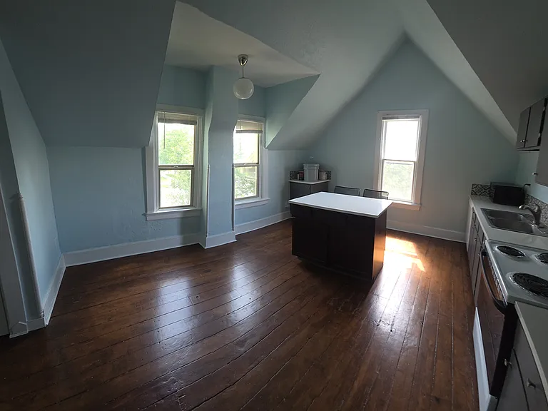 Kitchen from entry door
