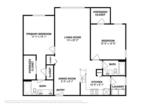 Floor plan Eleven84