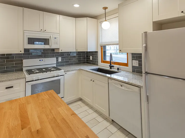There's a new stainless steel fridge