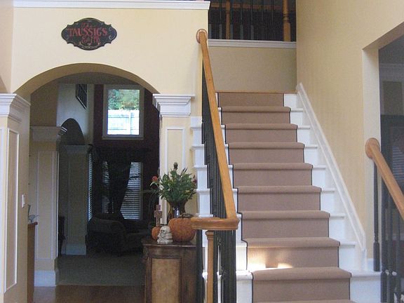 2 story foyer - front stairs