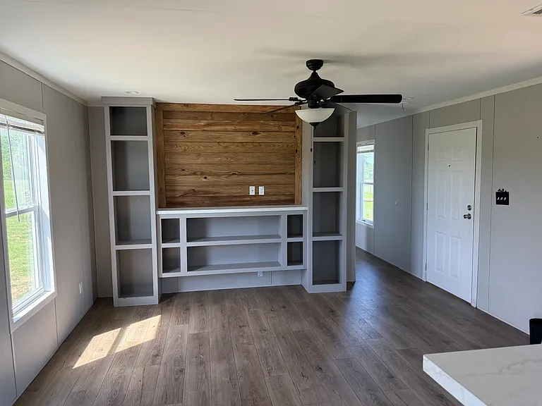 Living Area with built in unit