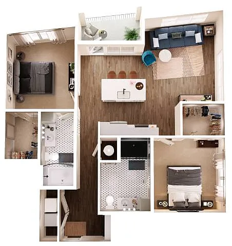 Floor plan B5B