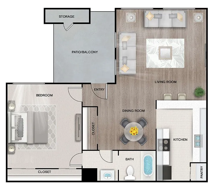 Floor plan A1