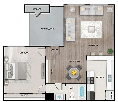 Floor plan A1