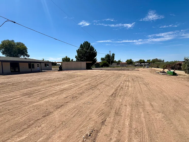 Large spacious back yard. Lots of extra room.