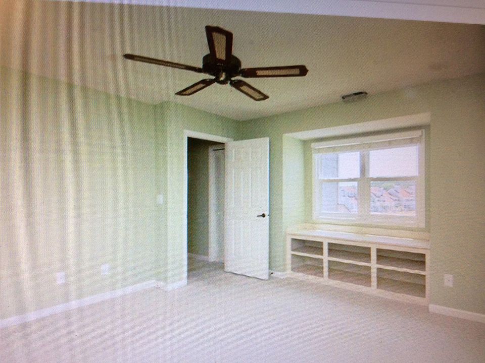 Master bedroom with view of the harbor.