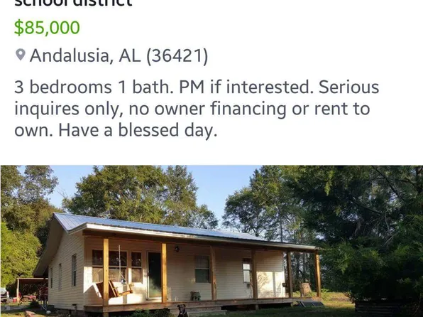 28584 Hammett Rd, Andalusia, AL 36421