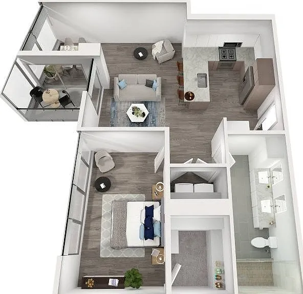 B7 Allison 915 sq ft 1-1 B7 Allison 915 sq ft 1-1