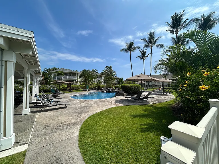 Pool and Spa gated keycard entry