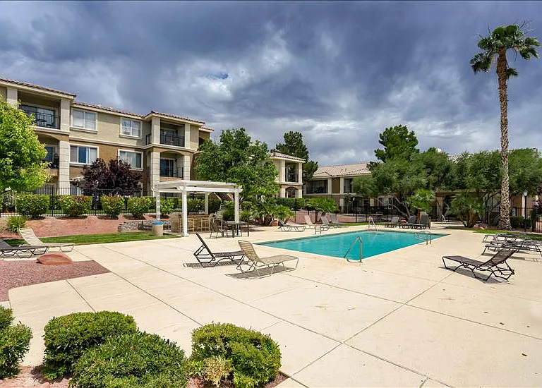 Lower Pool and Jacuzzi area with community gas grills are close to our building.