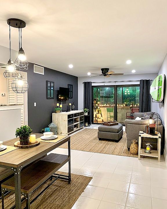 Spacious open floor plan