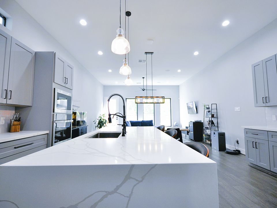 1st floor Kitchen with a Large Island.