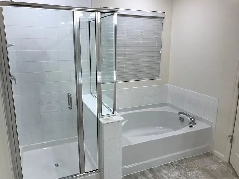 Master Shower and Bath