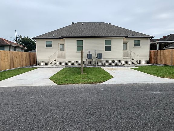 Rear parking for Units A & B
