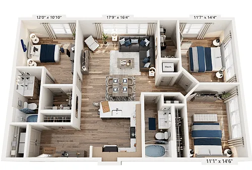 Floor plan York River