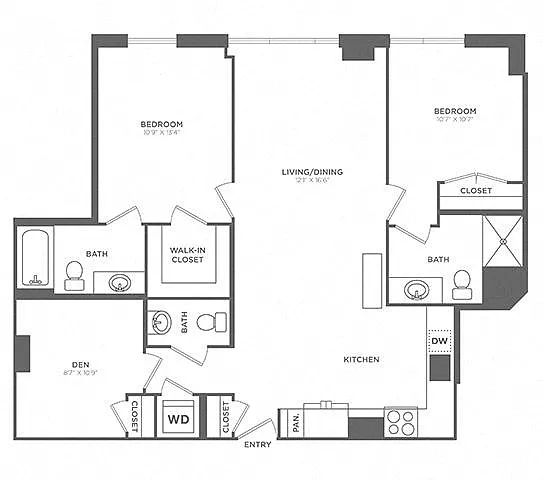 Floor plan BD1