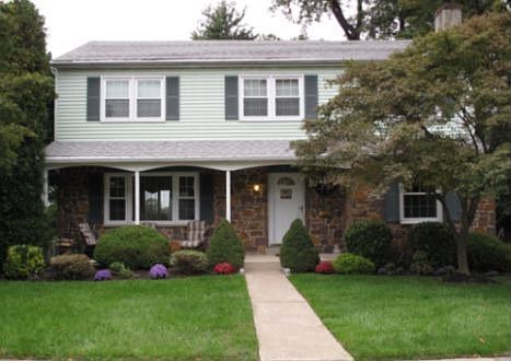 Front with view of porch
