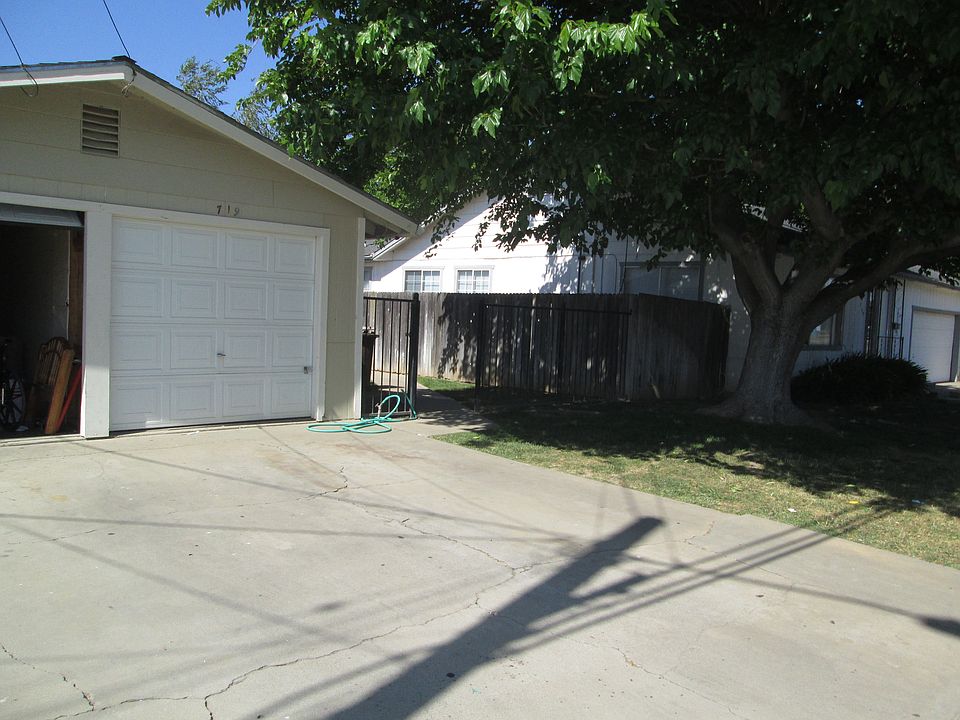 garage and driveway