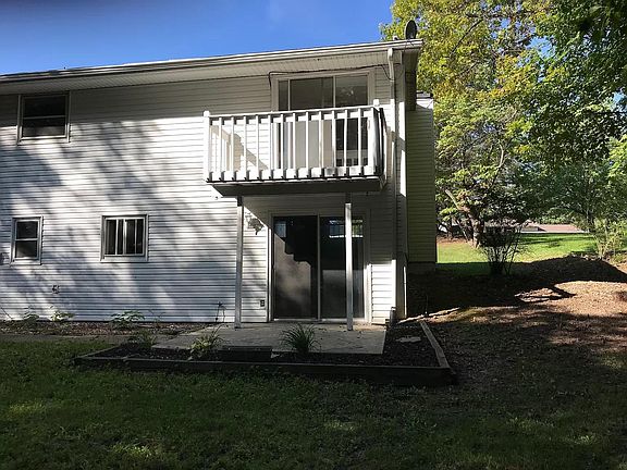 Balcony is off master bedroom.