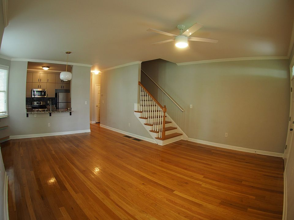main living space looking into kitchen