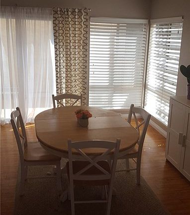 Casual Dining next to Kitchen