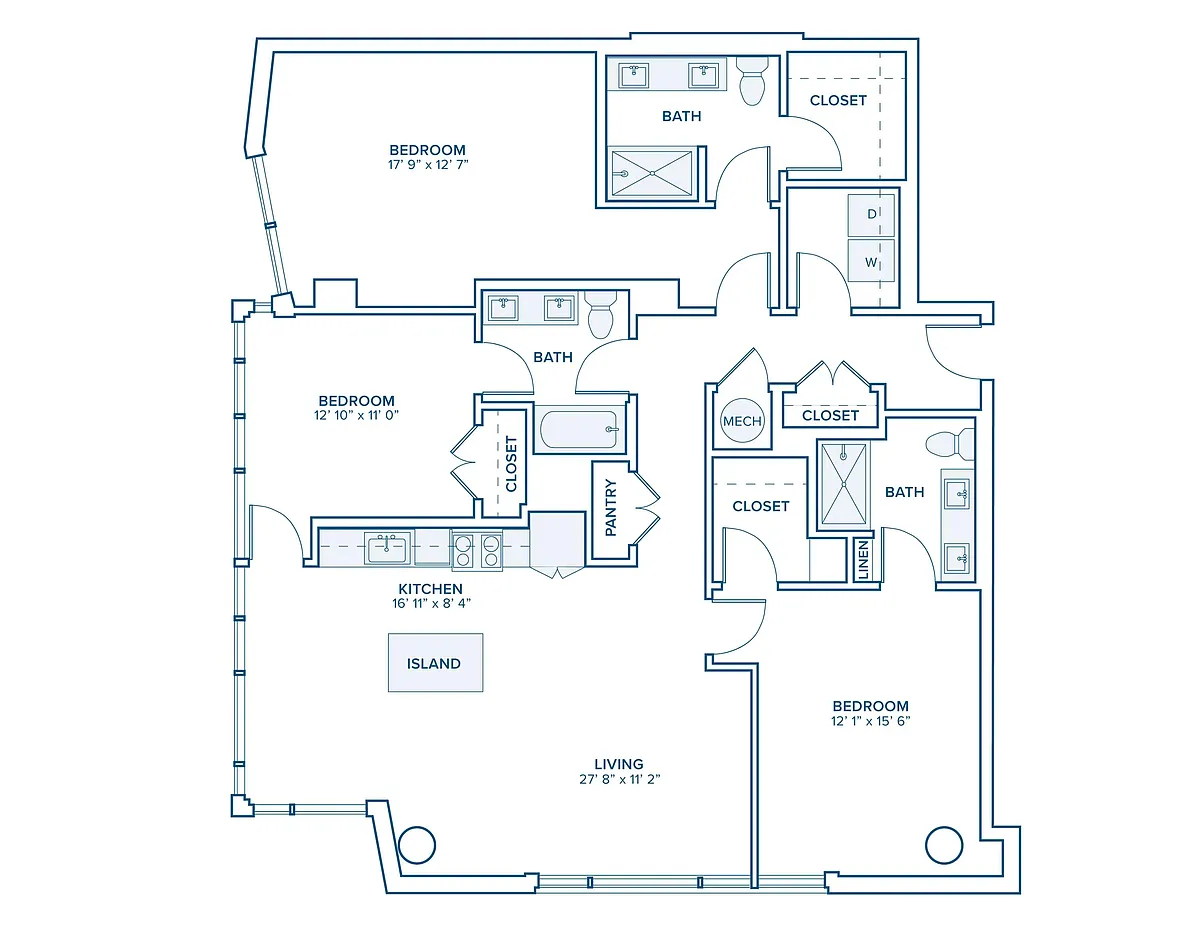 Floor plan C07 - Penthouse