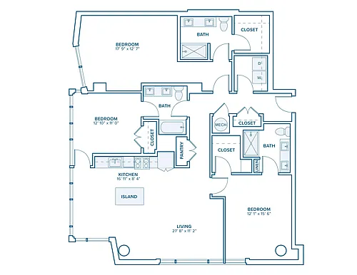 Floor plan C07 - Penthouse