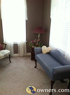 Sitting Area in Master Bedroom