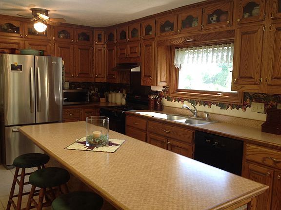 Custom Cabinets & Island