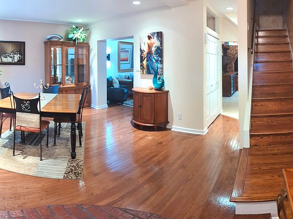 Open Entry welcomes you, leading into oversized dining room, living room, kitchen, and stairs to the 2nd floor.