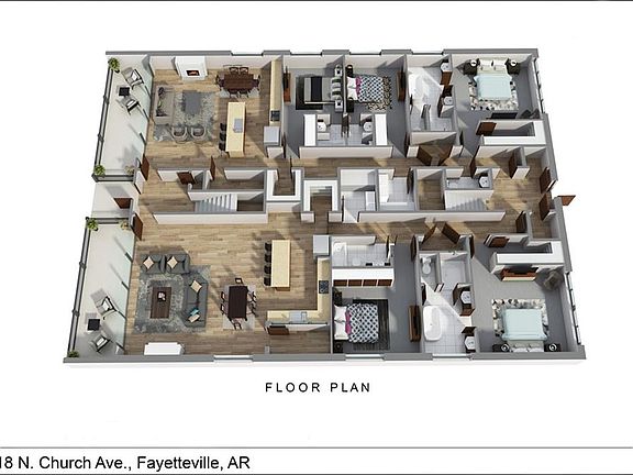 2nd image of 218 N Church Ave Unit 1