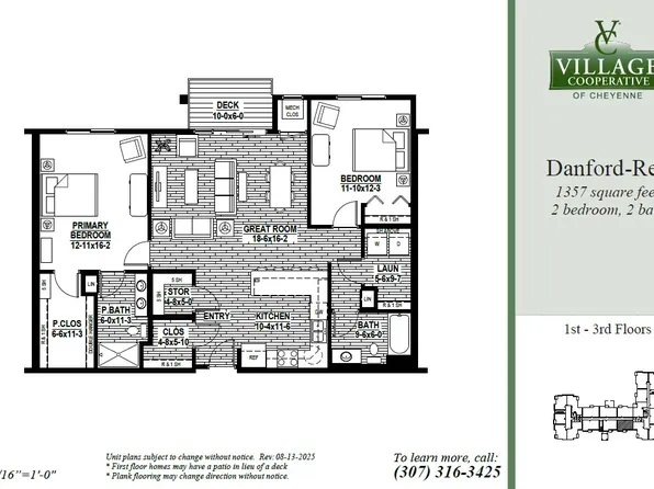 Danford-Reverse Plan, Village Cooperative of Cheyenne (Active Adults 62+)