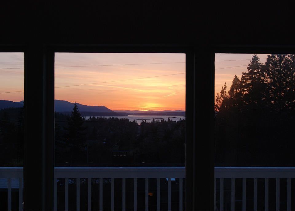 Bay view, great sunsets