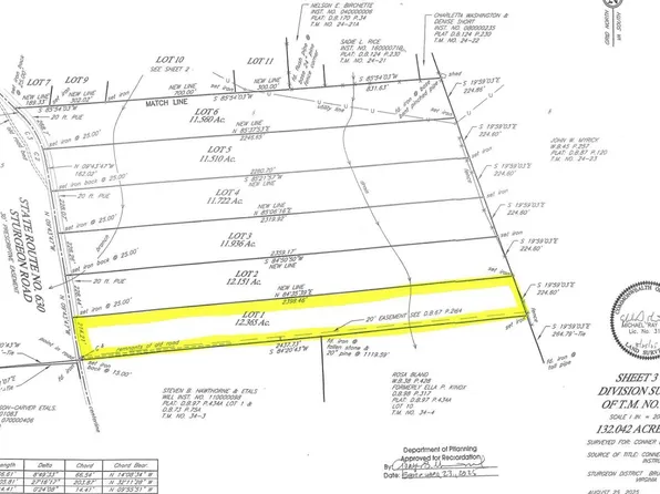 0 Sturgeon Rd Lot 1, Dolphin, VA 23843