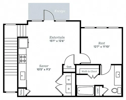 Floor plan A3 CH