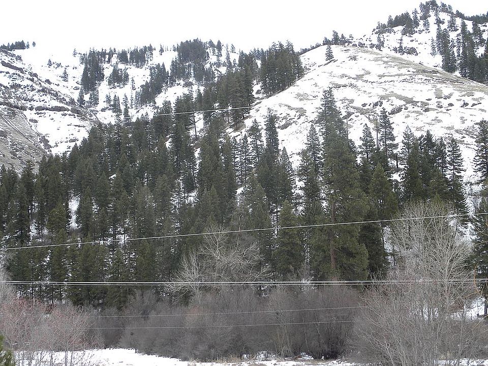 View of mountains from road