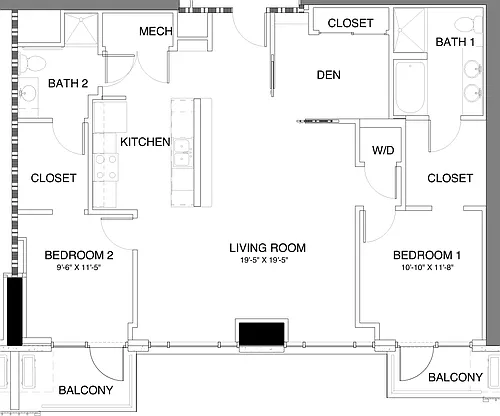 Floor plan T