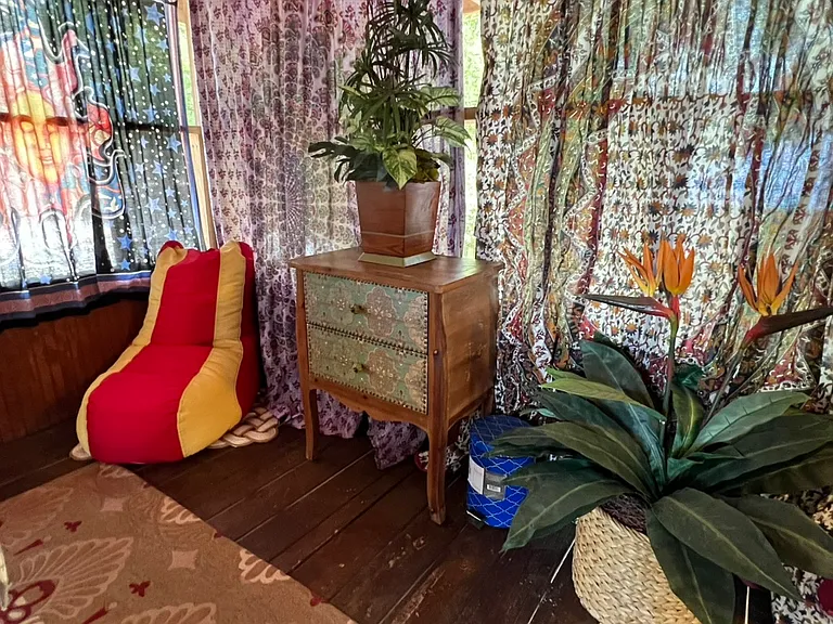 Boho design for patio accessories