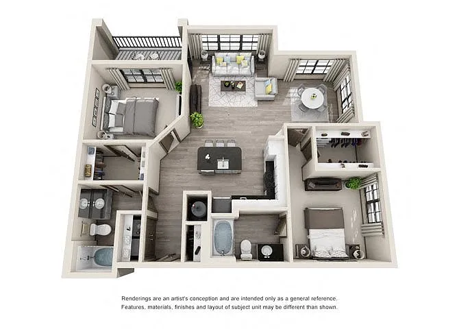 Floor plan Williamson