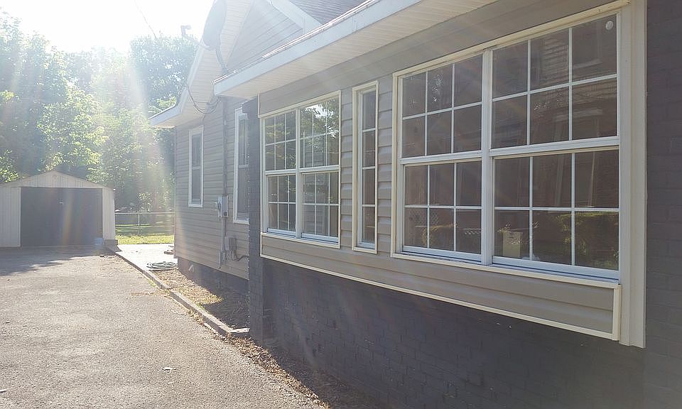 Driveway of home/sunroom