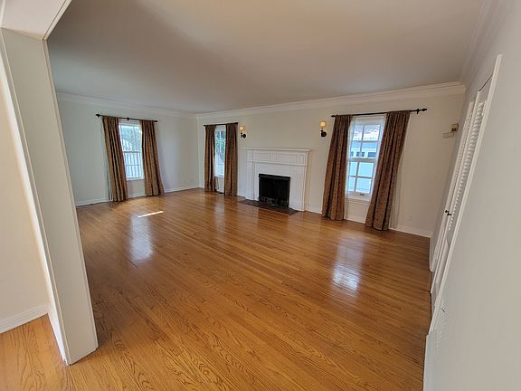 Living room fireplace