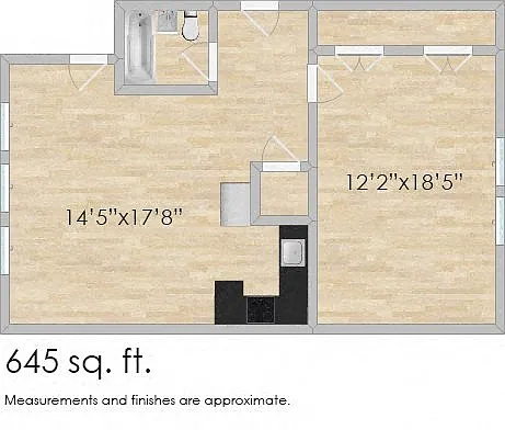 Floor plan 921-923 Garfield 3, 5, 8 & 10
